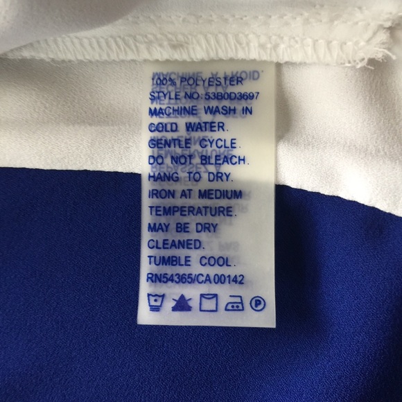 NYGARD Tunic Color-block short sleeve top - Picture 5 of 5